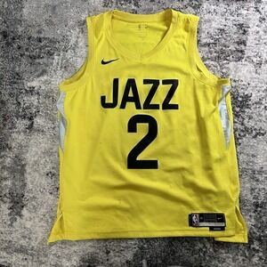 Rare NBA Utah Jazz Basketball Jersey Sixton #2 Men's XXL